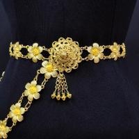 ราคา เครื่องประดับใส่ชุดไทย เข็มขัดสีทอง ใส่ชุดไทย เด็กใส่ได้ ผู้ใหญ่ก็ใส่ได้ ผ้าซิ่น 39นิ้ว (23092324143)