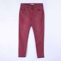 ราคา กางเกงยีนส์ผู้หญิงขนาดบวก Miss Series 2024 ฤดูร้อน Multi Match Slimming Small Foot Design Casual Brand Discount (22737822228)