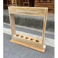 ราคา ที่ใส่ไม้กวาด ที่ใส่ร่ม ไม้สักแท้ พร้อมส่ง ที่เสียบไม้กวาด เก็บร่ม (22298048343)