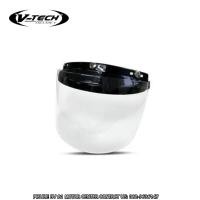 ราคา หมวกกันน็อคครึ่งใบ ทรงวินเทจคลาสสิค V TECH รุ่น WISH ฟรีไซส์ M L ใส่ได้ มาตรฐาน มอก หมวกกันน็อคสำหรับผู้ใหญ่ (21643682811)