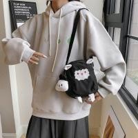 ราคา ฤดูร้อน กระเป๋าสะพายข้างสุภาพสตรี มีสไตล์ ไหล่เดี่ยว การ์ตูน Lamb ดีไซน์ ลำลอง กระเป๋าใส่โทรศัพท์ โพลีเอสเตอร์ ซับใน ซิป ปิดใช้ประจําวัน (22689797131)