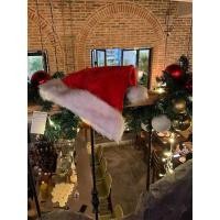 ราคา GGT หมวก Christmas hat Tinker Red Bow Christmas Hat Cute Plush Photo Props Hat Headwear (23093211652)