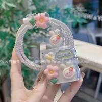 ราคา TOT 161 170 พร้อมส่ง 18W 20W 35W ชุดตกแต่งสายชาร์จลายการ์ตูน ที่ครอบหัวชาร์จ ที่ถนอมสายชาร์จ ลายการ์ตูนน่ารัก (22980836198)