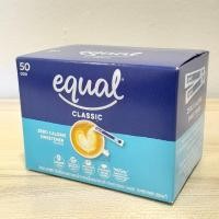 ราคา Equal อิควล ผลิตภัณฑ์ให้ความหวานแทนน้ำตาล ยกกล่อง 50 ซอง (20691309188)