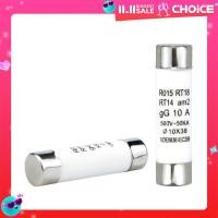 ราคา ฟิวส์เซรามิก 500V 2A 6A ขนาด10X38 mm แพ็ค 6 ตัว (22636497868)