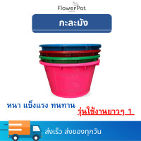 ราคา กะละมัง ขนาดใหญ่ มีหูหิ้วเหล็ก กะละมังใหญ่ กาละมัง (21448939129)