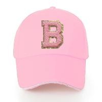 ราคา หมวกกันกระแทกผ้าฝ้ายฤดูร้อนหมวกกันกระแทกวีแฟชั่นแฟชั่นหมวก Snapback สีชมพู (22637338609)