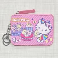 ราคา พร้อมส่ง ที่ใส่บัตร ใส่เหรียญ PU พร้อมขอเกี่ยว ลายการ์ตูน คิตตี้ มายเมโลดี้ (21963768629)