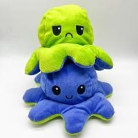 ราคา ตุ๊กตาปลาหมึกยักษ์ แบบนิ่ม รูปปลาหมึกน่ารัก พลิกสองด้าน ของเล่นสําหรับเด็ก พร้อมส่ง (18024648738)