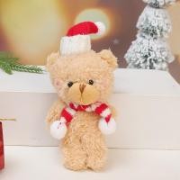 ราคา จี้ตุ๊กตาหมียัดนุ่นต้นคริสต์มาสน่ารักแบบนิ่มหมีกำมะหยี่น่ารักหมีของเล่นขนาดเล็กสำหรับเด็กของขวัญคริสต์มาสวัสดุช่อดอกไม้ DIY ของประดับบ้านวันคริสต์มาส (22782303625)