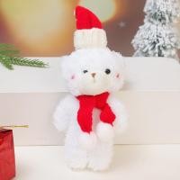 ราคา จี้ตุ๊กตาหมียัดนุ่นต้นคริสต์มาสน่ารักแบบนิ่มหมีกำมะหยี่น่ารักหมีของเล่นขนาดเล็กสำหรับเด็กของขวัญคริสต์มาสวัสดุช่อดอกไม้ DIY ของประดับบ้านวันคริสต์มาส (22782303628)