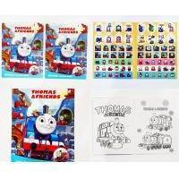 ราคา สมุดระบายสี เซ็ตสมุดระบายสีพร้อม สติ๊กเกอร์ (4751312043)