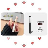 ราคา แปรงทาปากพร้อมฝาแปรงแต่งหน้ามินิหัวกลมแปรงคอนซีลเลอร์อเนกประสงค์แปรงทาลิปสติกแบบพกพาแปรงลิปสติกแบบสั้น (21667497378)