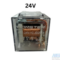 ราคา รีเลย์ 2 หน้า 5ขา 12V 24V (23095452759)