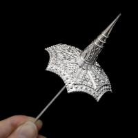 ราคา Vintage jewelry ปิ่นปักผม ชุดไทย ปิ่นปักผมออเจ้า เครื่องประดับผม ลงยา สีทอง (22515099110)