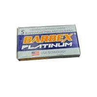ราคา Barbex Classic Platinum Double Edge Brazil Razor Blades Single Pack 5 Blades (22704362936)