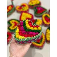 ราคา กระทง กระทงใบลานคละสี กระทงใบลานแห้ง (23097209085)