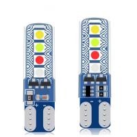 ราคา HEXMA Ready to Send T10 led dimmer RGBW LED flashing light 4 colors led dimmer car decoration promotion price (22978998938)