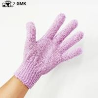 ราคา ถุงมืออาบน้ำ ถุงมือขัดผิว ขัดขี้ไคล ขจัดเซลล์ผิวเก่า สปา มี 6 สี G2983 (22885578259)