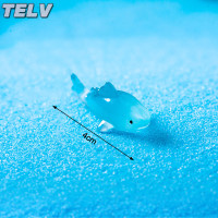 ราคา TELV รูปปั้นสัตว์ทะเลเรืองแสงขนาดเล็กรูปการ์ตูนปลาโลมาสิงโตทะเลเต่าหมึกปะการังภูมิทัศน์ขนาดเล็กของตกแต่งตู้ปลา (22569646661)
