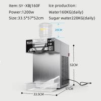 ราคา MANOWSHOPZ เครื่องทำบิงซูเกาหลี เครื่องทำบิงซู แบบเส้นสายไหม บิงซูเกล็ดหิมะ ZB XBJ60 ตัวเล็ก Korean Snowflake Ice Maker เครื่องทำน้ำแข็งไส มี2ขนาด (21546533539)