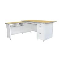 ราคา Lucky World โต๊ะทำงานหน้าเหล็กปิดผิวด้วยพีวีซีลายไม้ DP 52 3ADK (4622528680)