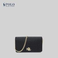 ราคา Polo Ralph Lauren กระเป๋าสตางค์ผู้หญิง Pebbled Crossbody Turn Lock Tech Case รุ่น WALRSLGCBL20028 สีดำ (22732675598)