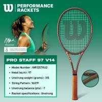 ราคา WILSON Pro Staff 97L V14 ไม้เทนนิส Unstrung WR125911U2 Official Store (22849034373)
