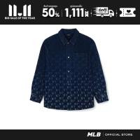 ราคา MLB เสื้อเชิ้ตยีนส์ ยูนิเซ็กส์ Denim Gradation Monogram รุ่น 3ADRM0944 50INS สีน้ำเงิน (22535129776)