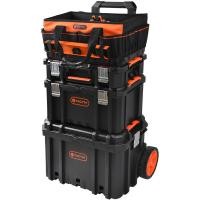 ราคา กล่องเครื่องมือรวมแบบลากจูงได้กล่องเก็บของสามชั้นวางซ้อนกันได้ขนาดใหญ่พร้อมล้อติดตั้งมือถือสําหรับใช้ในรถยนต์ (22620379439)