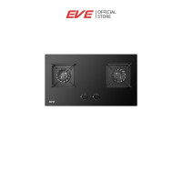 ราคา EVE เตาแก๊ส 2 หัว แบบฝัง ฐานกระจก HB73 B789G BG (22029466969)