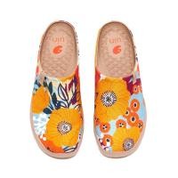 ราคา UIN Malaga ย้อนยุคแนวแฟชั่นรองเท้าส้นเตี้ยของผู้หญิงรองเท้าผ้าแคนวาสรองเท้าเดินทางทาสีระบายอากาศได้ (21812853213)