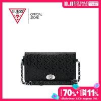 ราคา GUESS กระเป๋า รุ่น FF914878 BALLANTYNE MINI CROSSBODY FLAP BLACK สีดำ (22616470404)