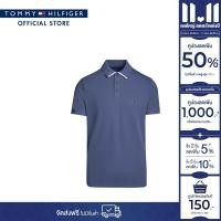 ราคา Tommy Hilfiger เสื้อโปโล ผู้ชาย รุ่น MW0MW34754 C9T สีน้ำเงิน ทรง Regular Fit (21725017423)