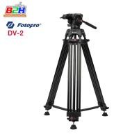 ราคา Fotopro DV2 Tripod Kit ขาตั้งวีดีโอ รับน้ำหนัก 8 กก (15557125353)