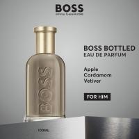 ราคา น้ำหอมผู้ชาย BOSS Bottled Eau de Parfum for Men Apple Cardamom Vetiver Woody Spicy EDP Perfume by HUGO BOSS Fragrances สามารถสลักชื่อได้ 15 ตัวอักษร (22176215696)