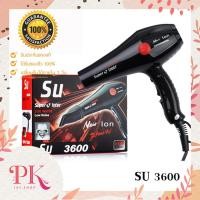 ราคา ของแท้100 Super V Inter Professional Hair Dryer ไดร์เป่าผม ซุปเปอร์วี รุ่น SU 3600 2100วัตต์ เสียงเบา มี2หัวเป่าให้เปลี่ยน ช่างทำผมนิยมใช้ เครื่องเป่าผม เคร (23126336914)