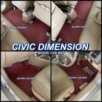 ราคา พรม6D CIVIC DIMENSION ES ซีวิค ไดเมนชั่น ตรงรุ่น พรมรถยนต์ พร้อมส่ง (9198028901)