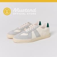 ราคา Mustard Sneakers GAT White Green รองเท้าผ้าใบ (22451272919)