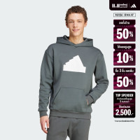 ราคา adidas ไลฟ์สไตล์ เสื้อฮู้ด Future Icons Badge of Sport ผู้ชาย สีเทา IN3324 (22434678331)