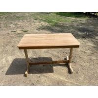 ราคา โต๊ะทานอาหาร ขาเดี่ยว งานดิบขนาด 120 60cm สูง75cm โต๊ะอเนกประสงค์ โต๊ะอาหาร โต๊ะอาหารไม้สัก โต๊ะไม้สัก (17377674815)