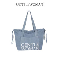 ราคา GENTLEWOMAN Compass Swipe Bag Paris BLUE Midnight กระเป๋าผ้า ผู้หญ crossbody bag กระเป๋า tote bag (23126843138)