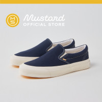 ราคา Mustard Sneakers Slip On 2 0 Navy รองเท้าผ้าใบ (16833786391)