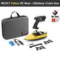 ราคา Jddd ใช้ได้เลย เรือสปีดโบ๊ท WL917บังคับ2 4กิกะเฮิร์ตซ์16กม ชม การแข่งขันความเร็วสูงโมเดลเรือสปีดโบ๊ทของเล่นบังคับวิทยุของขวัญเด็ก (16173136848)