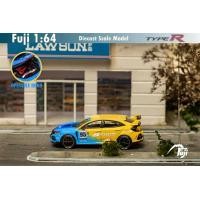 ราคา Pre Order Fuji 1 64 Honda Civic Type R FK8 2021ช้อน 95 Openable Hood Diecast รุ่นรถ (21131298213)