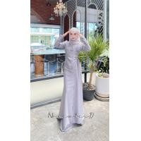 ราคา ชุดเดรสหางปลา แถมผ้าคลุมสีเข้าชุดให้นะคะ ชุดเดรสใส่ออกงาน ชุดเดรสมุสลิม รุ่นเฮเลนมุก ชุดใส่ออกงานทรงหางปลาเข้ารูป เดรสหรูๆ เดรสสวยใส่ไม่ซ้ำใคร (21769897938)