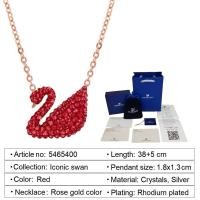 ราคา Swarovski สร้อยคอหงส์เงินแท้พร้อมกล่องและอุปกรณ์มีหลายรุ่นให้เลือก (21978819628)