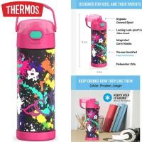 ราคา ของแท้ ลายใหม่ 2024 กระติกน้ำ Thermos Funtainer 473ML 16oz ยกดื่ม กระติกน้ำสูญญากาศ เก็บร้อน เย็น ได้ 12 ชั่วโมง (22374364237)