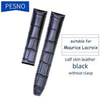 ราคา kuiwer แถบนาฬิกาหนังรองเท้าหนังวัวแท้ผิวสีดำขนาด20มม สำหรับผู้ชายเหมาะสำหรับ PT6168 PT6148 Maurice Lacroix สายอุปกรณ์นาฬิกาข้อมือ (18168777336)