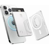 ราคา elago Clear Magnetic Card Holder Compatible with MagSafe for iPhone 15 iPhone 14 iPhone 13 iPhone 12 Series Secure Phone WalletDurable Polycarbonate Construction Damage Protection Transparent (2126535